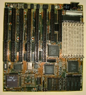 386-os alaplap